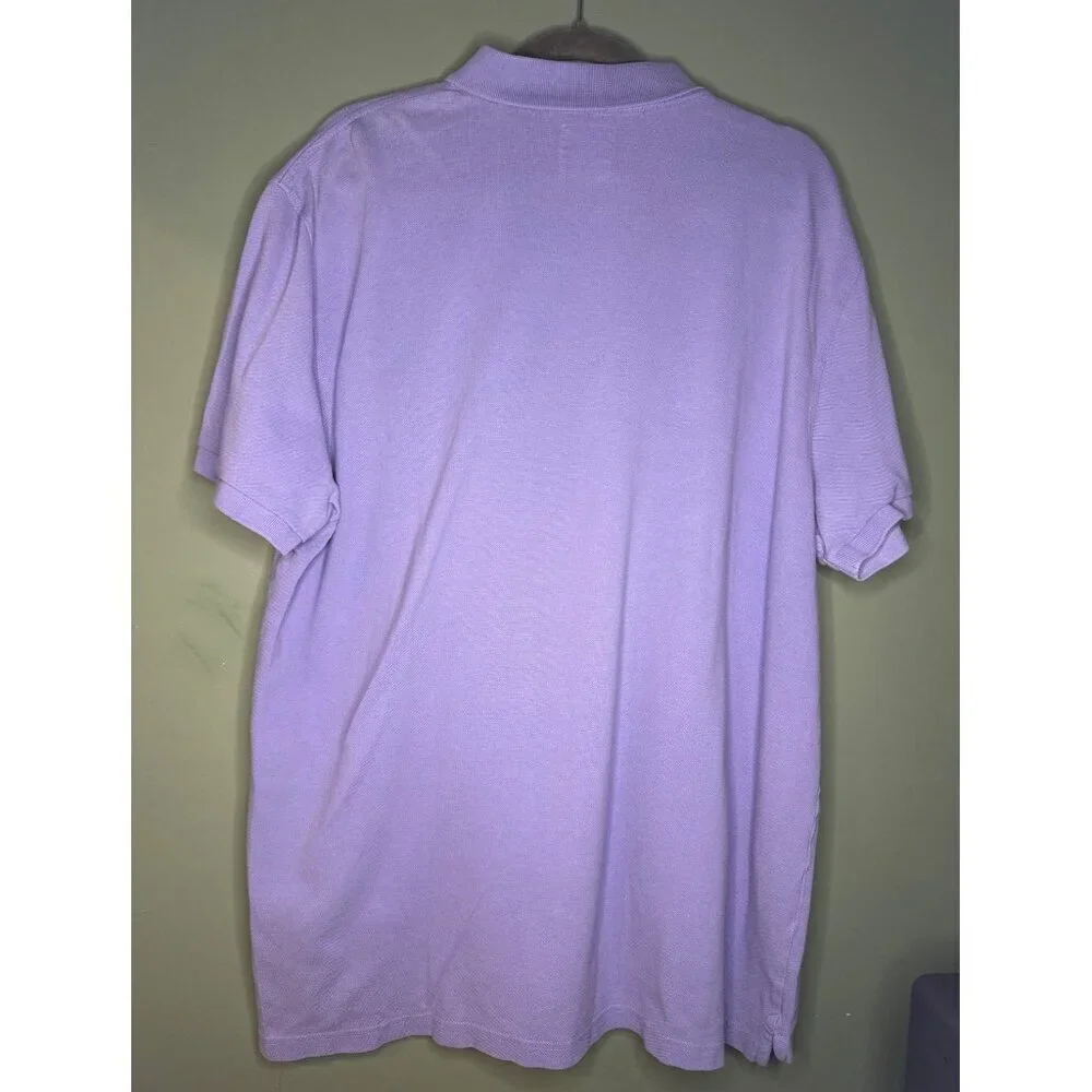 Vintage J.Crew Mens XX-Large 100% Cotton Made in India Polo Shirt Style 12048